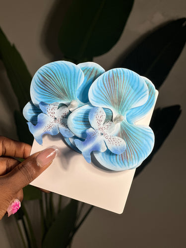 Orchid Statement Earring