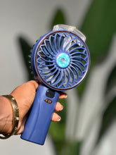 Load image into Gallery viewer, Digital Handheld “AC” Mist Fan