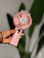 Digital Handheld “AC” Mist Fan